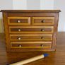 A fabulous Victorian miniature inlaid apprentice piece. Image 3