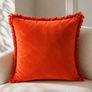 6 Velvet & Faux Fur Cushions Designer Decorative Cushions Image 3