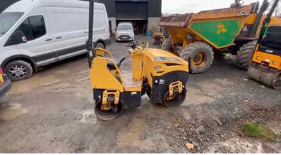 Storike St1000 Twin Drum Ride on Roller