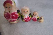 Matryoshka doll  Hand Painted Russian Dolls set of 4