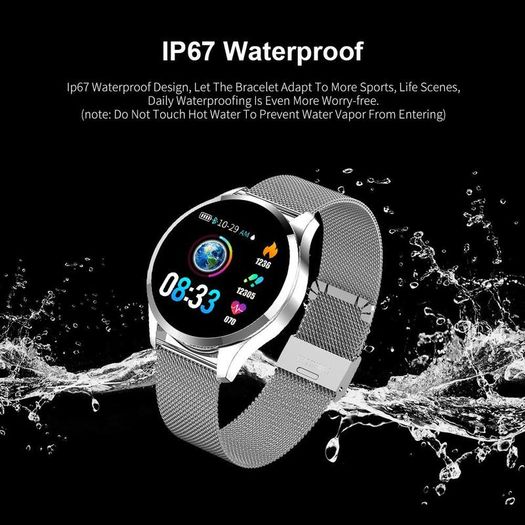 Smart Watch Bracelet Heart Rate Blood Pressure Monitor Fitness Tracker Bluetooth