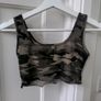 SHEIN girls Army style crop top Image 3