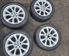 BMW X5 19" Alloy wheels with tyres. PCD 5x120