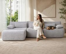Softy Modular Compression Sofa Set Chaise Combi