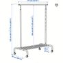 IKEA clothes rail RIGGA Image 2