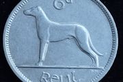 Ireland - 1940 - 6 Pence - Wolfhound - KM.13 - [2716]