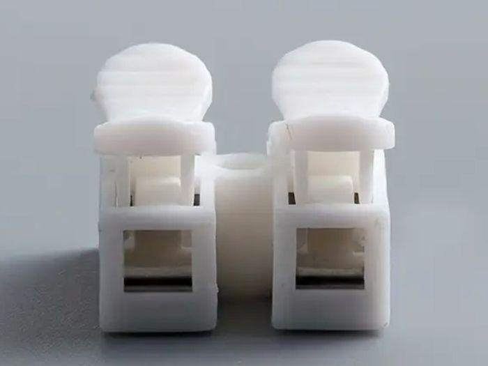 20 pcs Connectors Terminal Block Wire Splice Push Cable Push-In 2 Pin, No Electricity Needed, Flame-Retardant Cable Splice Connectors for LED Lights Free inspection