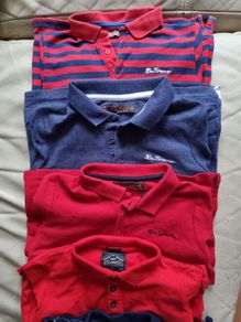 Polo Ben Sherman Lyle and Scott Boys Solid Polo Red