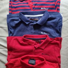 Polo Ben Sherman Lyle and Scott Boys Solid Polo Red