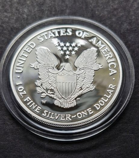 2004 - W American 1 oz Silver Eagle DCAM Proof coin