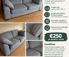 3 Seater Comfortable Sofa