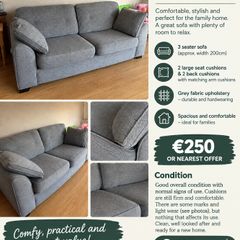 3 Seater Comfortable Sofa