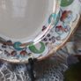 Antique Art Noveau Styling Hand Painted Red Pattern 4342 Plate Image 2