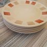 5 x side plates & matching salt and pepper shaker Image 3