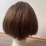 Human hair wig brown Image 3
