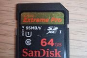 SanDisk Extreme Pro 64GB SDXC Memory Card