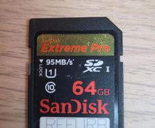 SanDisk Extreme Pro 64GB SDXC Memory Card