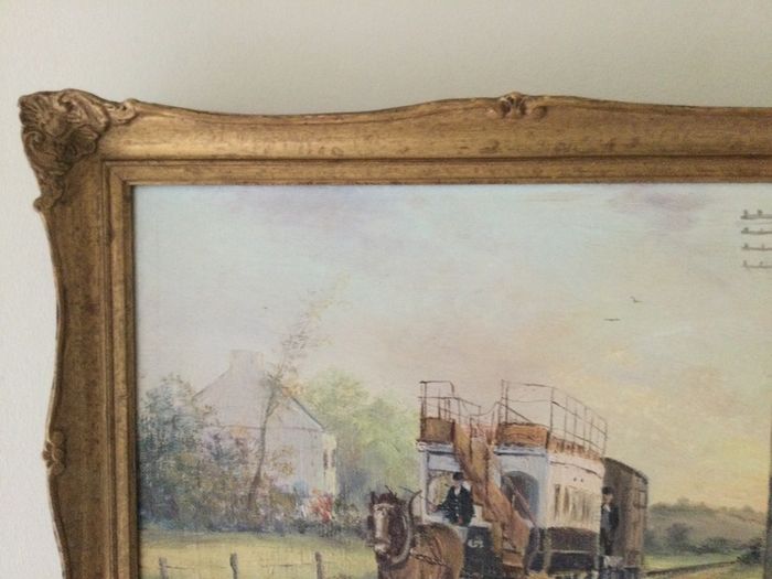 Vintage Oil on Canvas