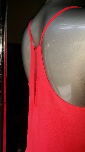 Bershka strappy neon top size S UK8 EUR36 Postage included