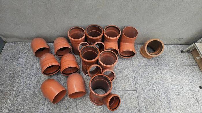 Sewage pipes 6 inch