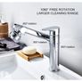 36521 360 Degree Rotatable Basin Sink Tap Mixer Multifunctional Tap Faucet Image 3