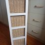 Storage Furniture  white with 4 drawers NEW ( Wrong size) Image 2