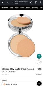 Clinique Stay Matte Sheer Pressed Powder Oil Free Postage Included