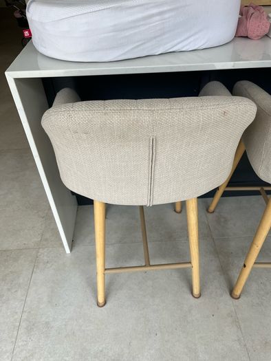 Four bar stools in good condition