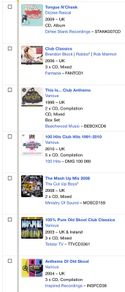 Old 90's dance music cds