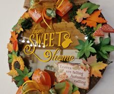 Handmade "Home Sweet Home" Room Sign