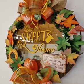 Handmade "Home Sweet Home" Room Sign