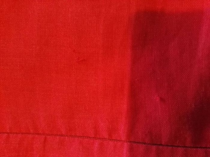Zara Red Linen Dress