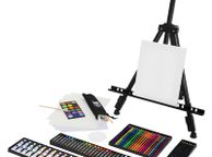 main image for ad Premium easel extendable up to 156 cm with painting set 140 pieces