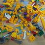 LEGO City 7344 Dump Truck & Racing Transporter Parts Retired Vintage Yellow Construction Job Lot Image 9