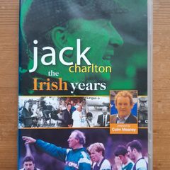 Jack Charlton - The Irish Years DVD - Autograph Copy