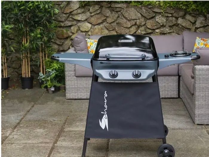 Sahara 2 Burner Rapid Assembly BBQ