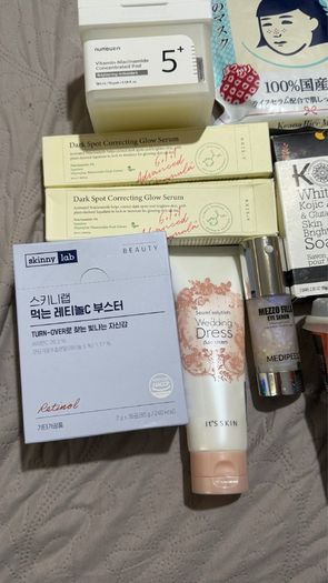 Last few Korean skincare new