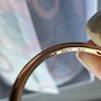 1 Pandora Rose Gold pltd ring - sz 50 Image 3