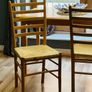Stylish solid oak dining table set Image 8