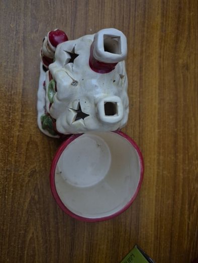 Christmas plant pot and decoration