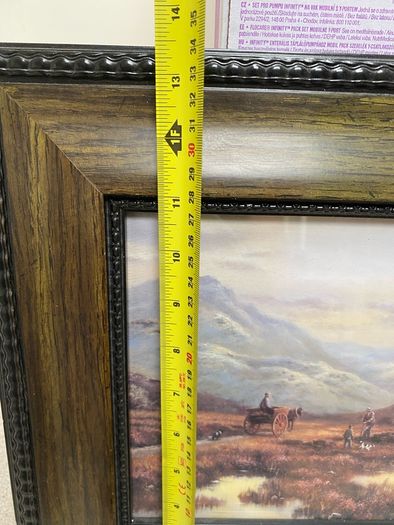 Two framed pictures
