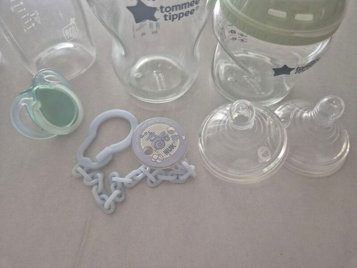 glass baby bottle