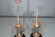 Pair of 19th century French candlesticks