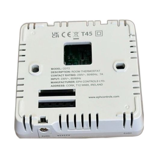 EPH CDT2 Digital Room Thermostats 230V x13 Underfloor Heating Zone Stats