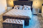 Double bed set on clearance
