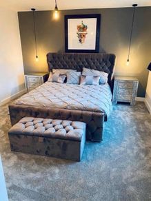 Double bed set on clearance