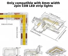 Led Tape Angle Connector