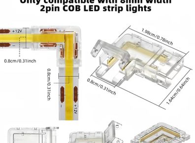 Led Tape Angle Connector