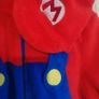 Super Mario Brother Bros Onesie Nintendo Full Zip Bodysuit One Piece Size 12-14 Year Image 8