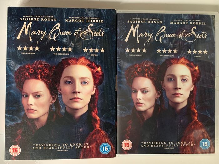 Mary Queen Of Scots [2018] Saoirse Ronan & Margo Robbie [Movie DVD]